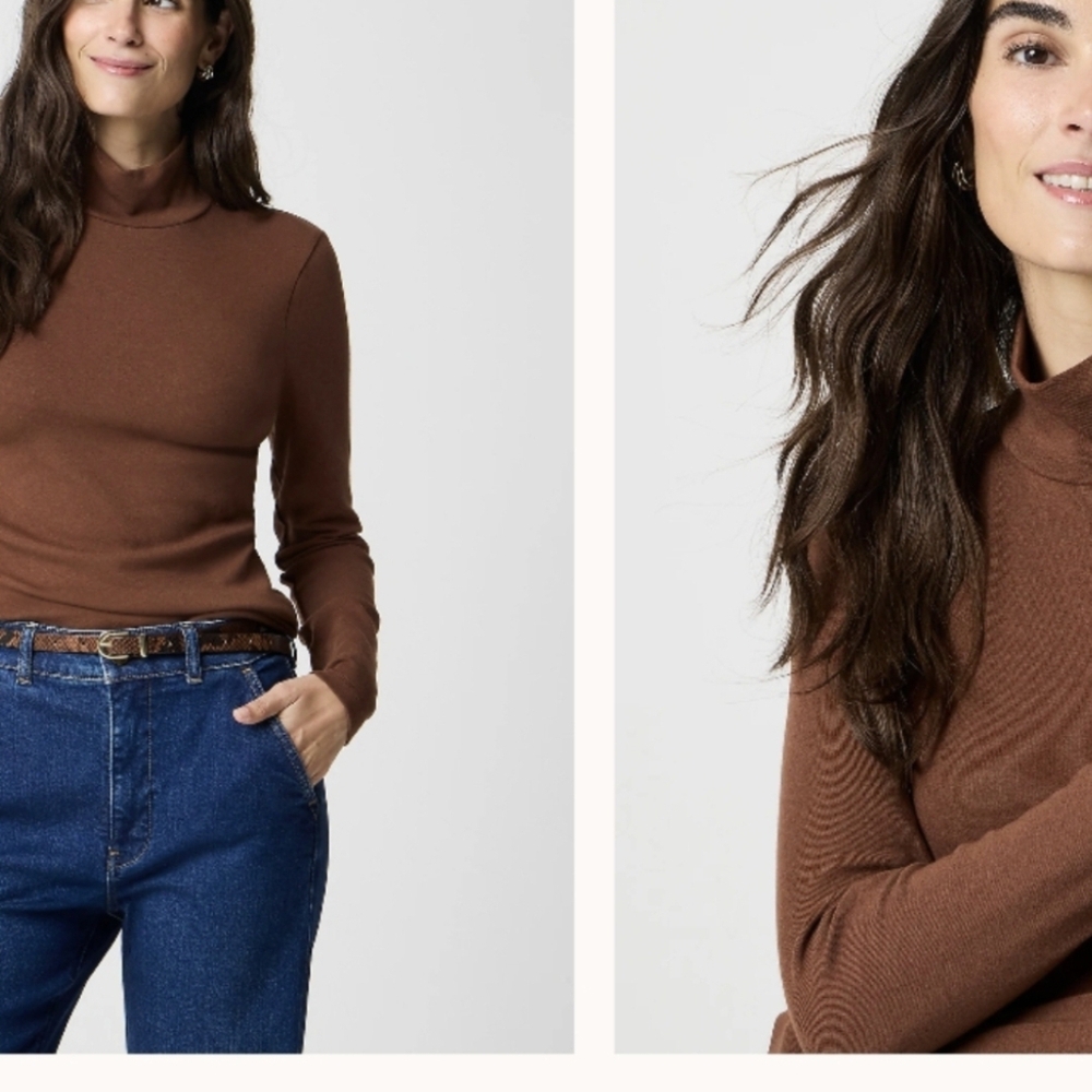 Banana Republic Burgundy Long Sleeved Tee